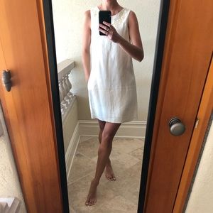 Shine linen dress